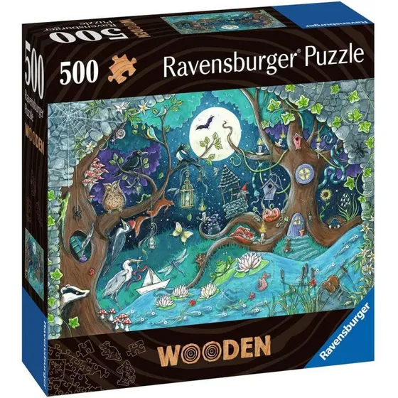 Ravensburger Fantasy Forest trpuslespil 500 brikker