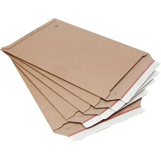 Suprawell papkuvert 220 x 110 mm, hvid - 100 stk