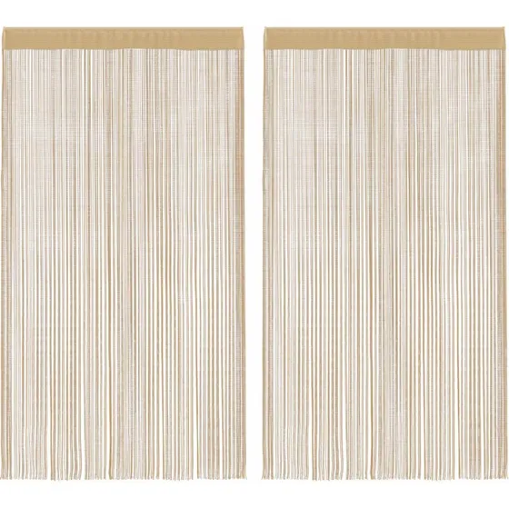 vidaXL trdgardiner 2 stk. 140 x 250 cm beige