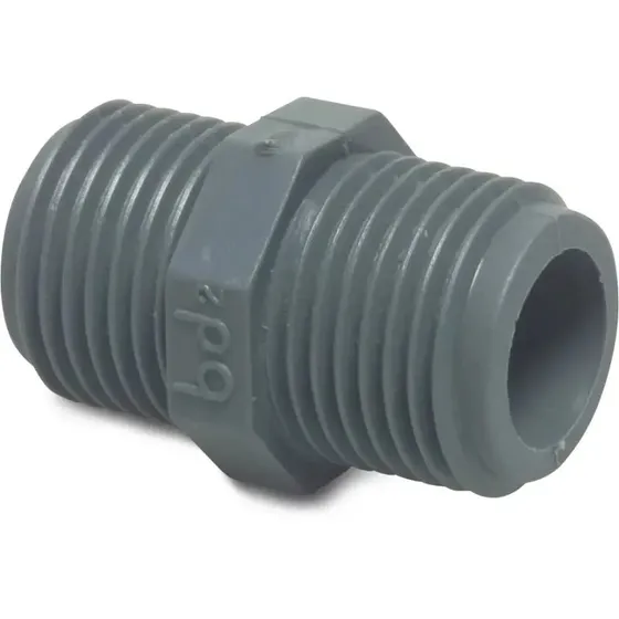 AL-KO gevindnippel 2 x 1 1/4" udvendigt gevind