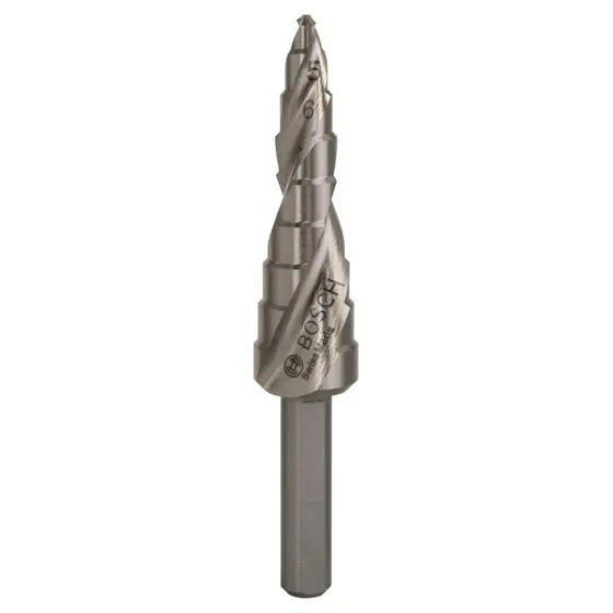 Bosch Trinbor HSS 4–12 mm (9 trin), 66,5 mm, 3-fladet skaft