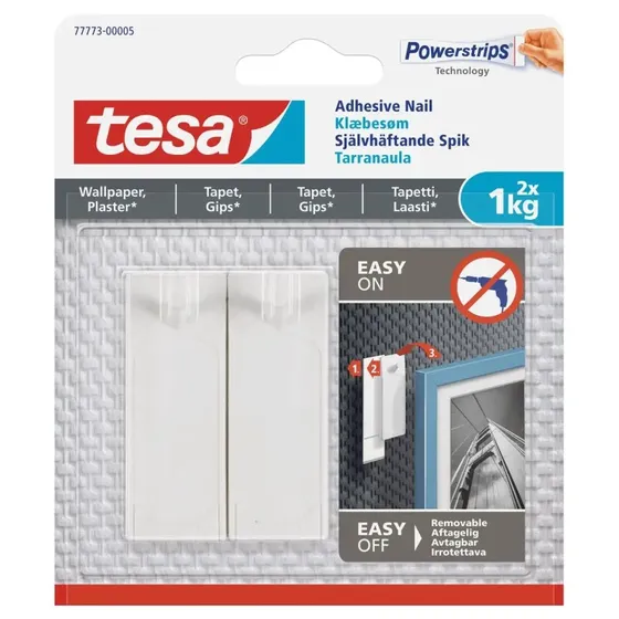 Tesa Klbesm til tapet og gips 1 kg, 2 stk