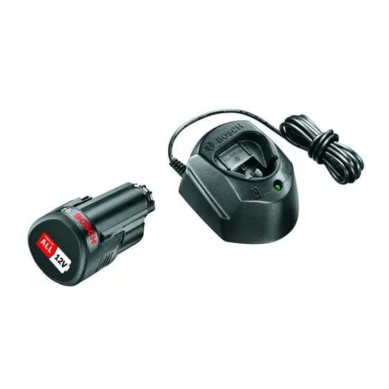 Bosch Batterist 12V 2,0Ah med GAL 1210 CV lader