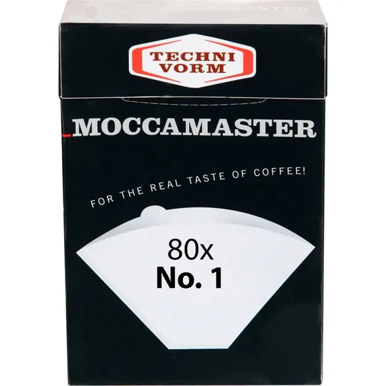 Moccamaster Cup One kaffefiltre 1x1, 80 stk.
