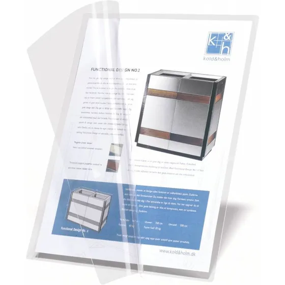 Office 10 stk selvklæbende lamineringslommer A4