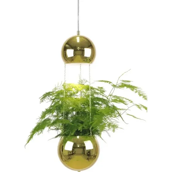 Globen Lighting Mini Planter Pendel - Messing