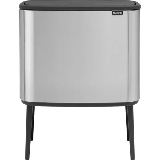 Brabantia Bo Touch Bin 11+23 L, matbørstet stål