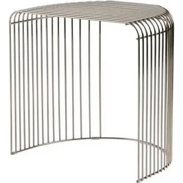 AYTM Curva bord 45 cm, sølv