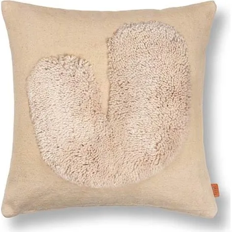 Ferm Living Lay pude 50x50 cm - Sand/Offwhite
