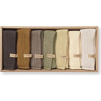 Ferm Living Day Cloths 7-pak 26x26 cm Calm