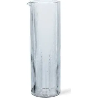 ferm LIVING Ripple vandkande 1,12 L klar