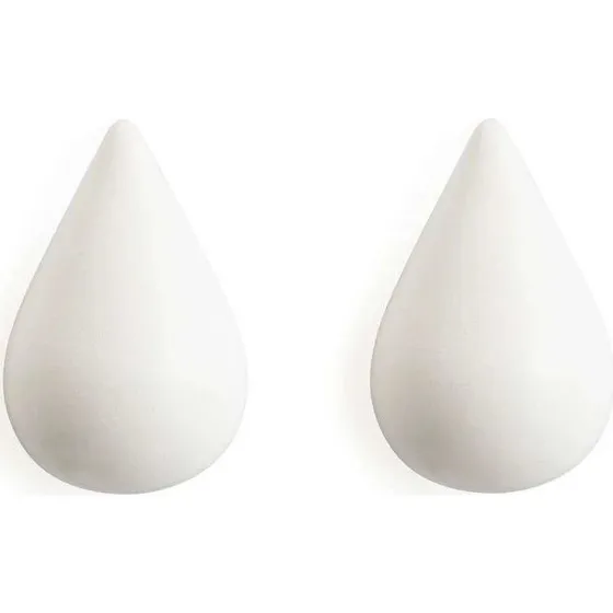 Normann Copenhagen Dropit knager 2 stk. stor hvid