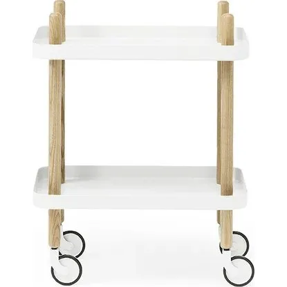 Normann Copenhagen Block rullebord, hvid