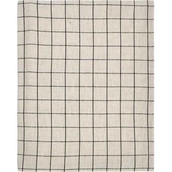 House Doctor Join borddug 150x260 cm, sort/cremehvid