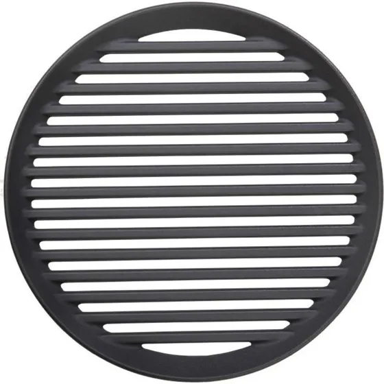 Mors Rund grillrist i stbejern til Forno (sort)