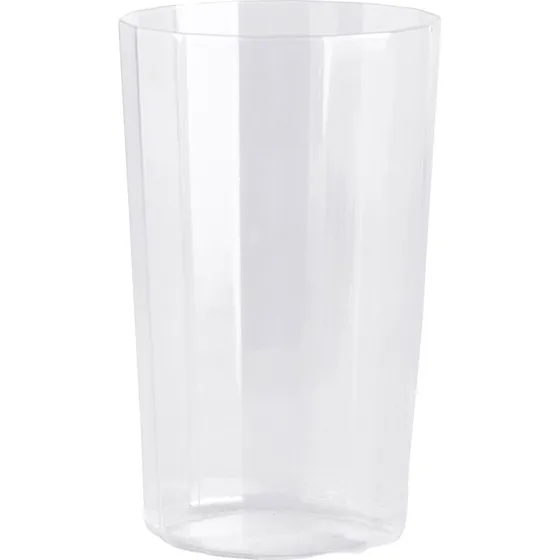HAY Angle glas 4 stk, Large 13 cm klare