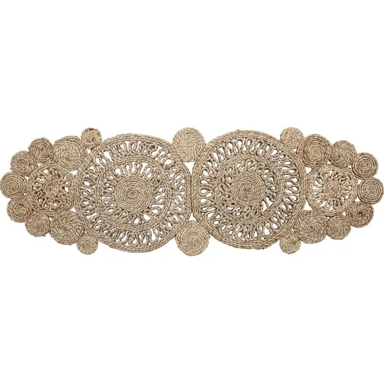 BLOOMINGVILLE Valder bordlber i jute 115x40 cm, natur