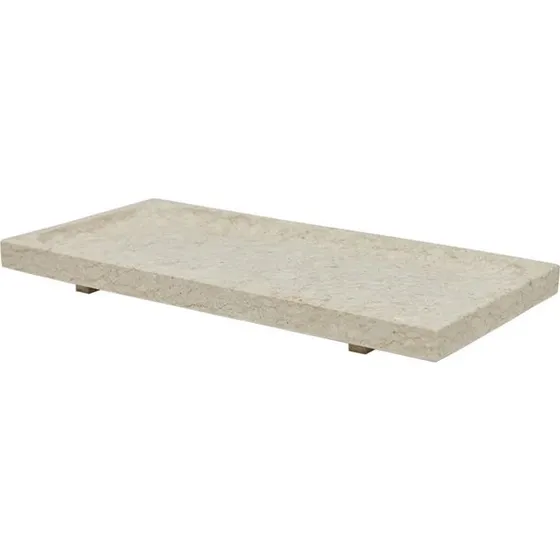 OYOY Savi marmorbakke 14x30 cm, beige