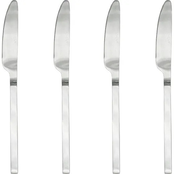 OYOY Yuka kniv 4-pak, brstet stl