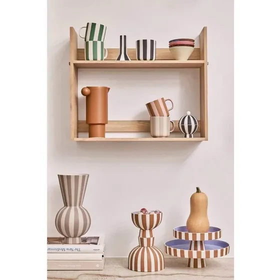 OYOY Toppu skl mini Caramel/Lavender 12,6 cm