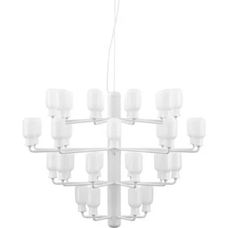 Normann Copenhagen Amp Lysekrone Large, Hvid