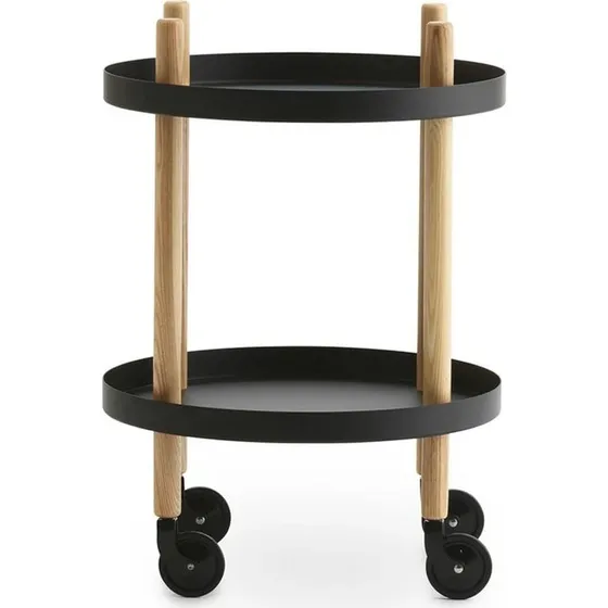 Normann Copenhagen Block rullebord Ø45 cm, sort