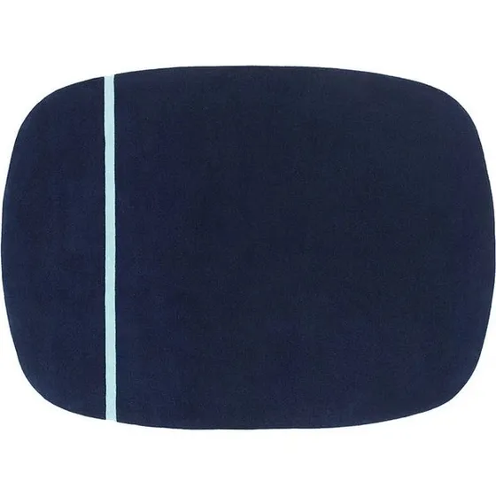 Normann Copenhagen Oona tæppe 175x240 cm blå