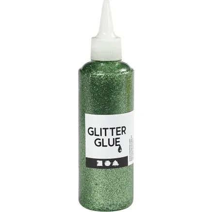 Glitterlim Grøn 118 ml