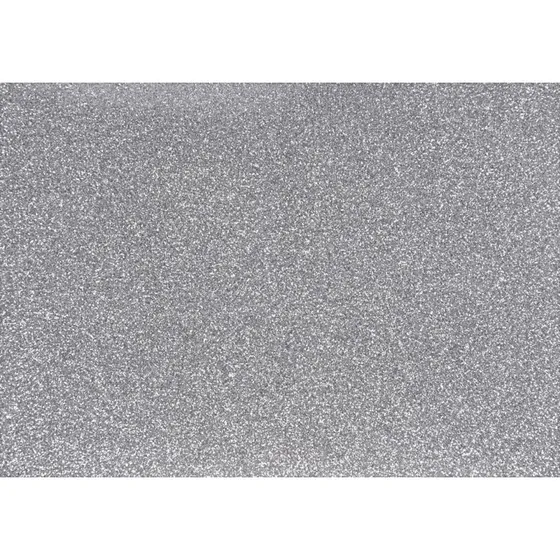 Creativ Company Iron-on Foil A5 Glitter Slv (148x210 mm)