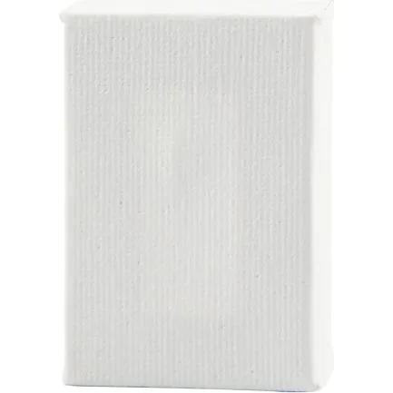 Microlrred 6x4x1 cm, hvid - 2 stk.