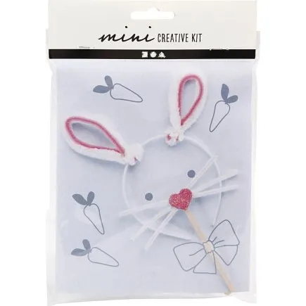 Mini DIY Kit - hårbøjlesæt til påske (1 pk.)