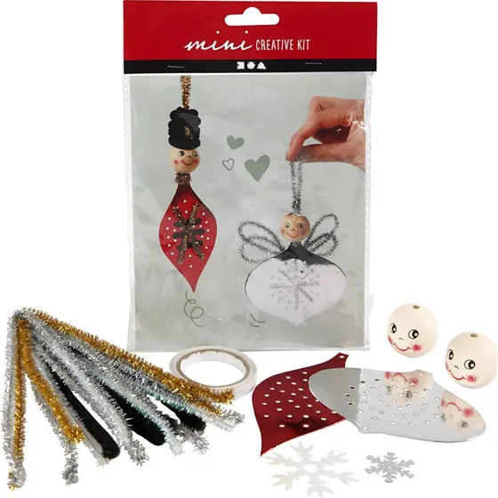 Mini DIY Kit Soldat og Engel – 1 sæt