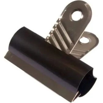 Büngers Bulldog papirklemme 70 mm, sort