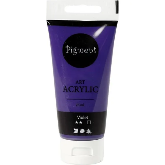 Art Akrylmaling halvblank 75 ml  violet blue