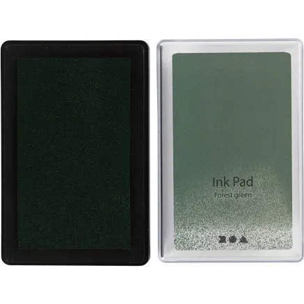 Creativ Company Stempelpude 9x6 cm (H 2 cm) - løvgrøn