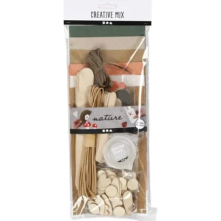 Krea-mix Natur – kreativt basissæt, 1 pk