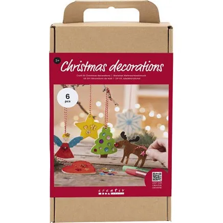 CC Hobby DIY Kit Julepynt - Farvelgning, 1 pk