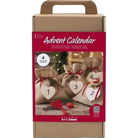 Adventskalender Hækling – 1 pk. DIY hæklesæt