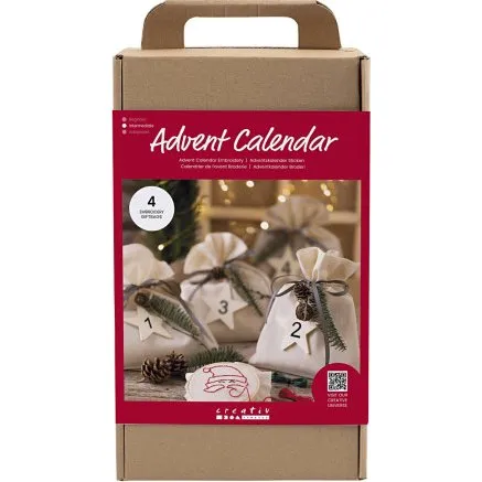 CC Hobby Adventskalender Broderi  4 gaver (1 pk)
