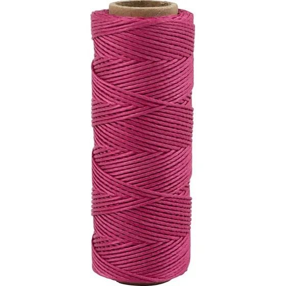 Bambus Bambussnor 1 mm, 65 m  mrk pink