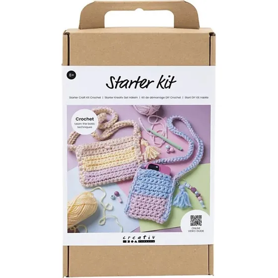 Start DIY Kit Hkle  Tasker (assorterede farver)