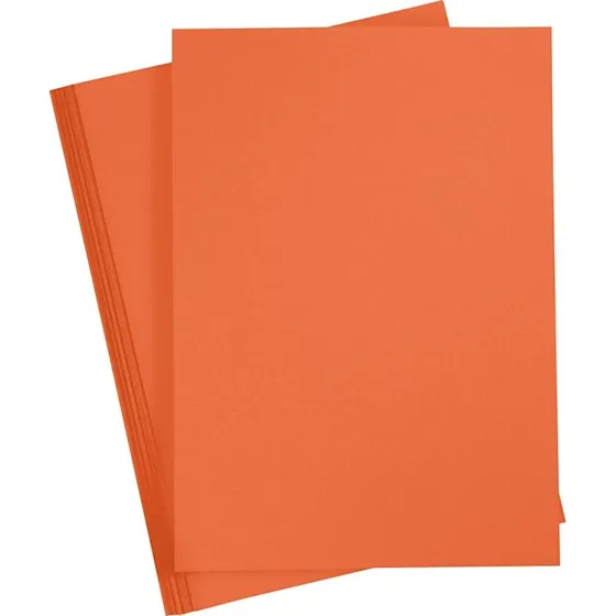 Karton A3 297x420 mm 180 g orange  20 ark