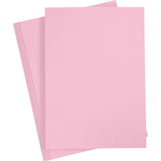 Karton A3 297x420 mm 180 g lys pink - 20 ark