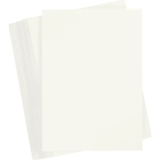 Karton A6 råhvid 180 g – 100 ark