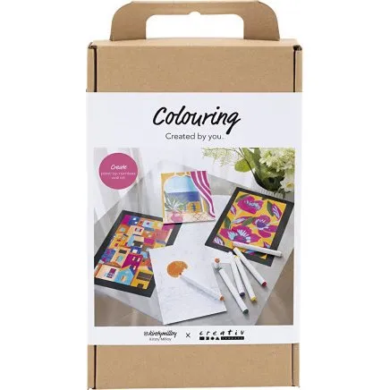 Creative Company Paint by Numbers - Markers, st til 4 vrker