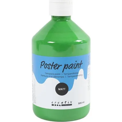 Temperamaling mat grn 500 ml