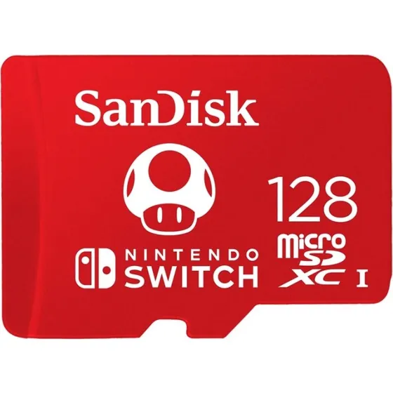 SanDisk MicroSDXC Nintendo Switch 128GB UHSI (100/90 MB/s)