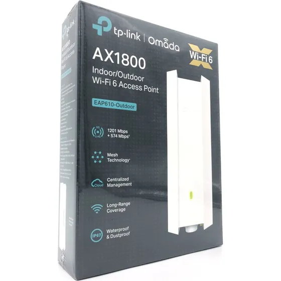 TP-Link Omada EAP610-Outdoor WiFi 6 AX1800 (hvid, IP67)