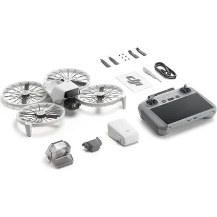 DJI Flip (DJI RC 2) drone – 48MP, 4K, sort/hvid