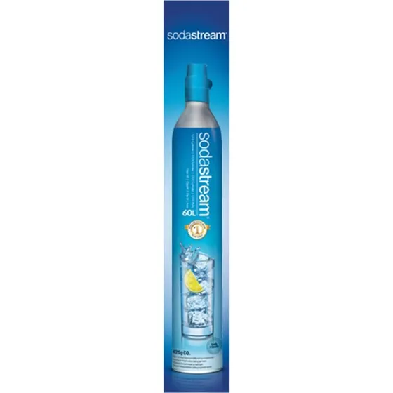 SodaStream 60L Carbonator 425 g CO2  Ekstra cylinder